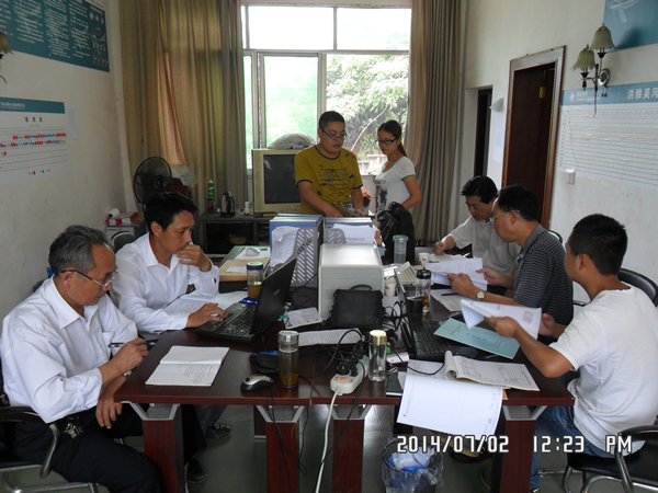 公司组织对吴三线、石眉线进行安全质量大检查