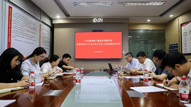 亚洲精品无人一区二区召开8月党组织生活会，专题传达学习习近平总书记来川视察重要指示精神