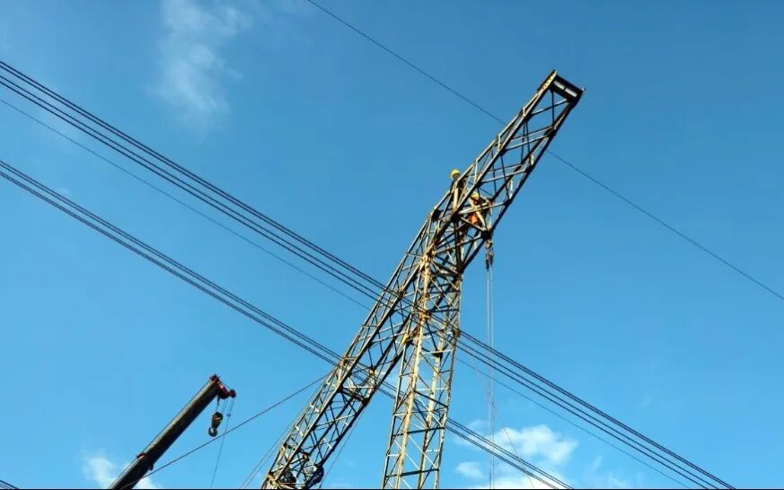 绵西高速500kV长谭一、二线等四条“电力动脉”成功迁改！