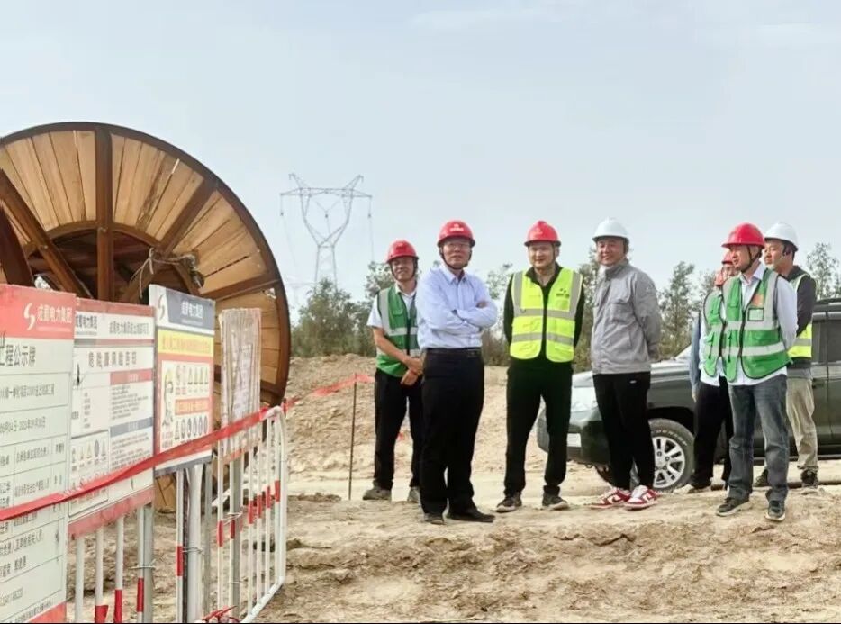 银线跨金沙，电流送希望-深能尉犁220kV送出线路工程竣工投运